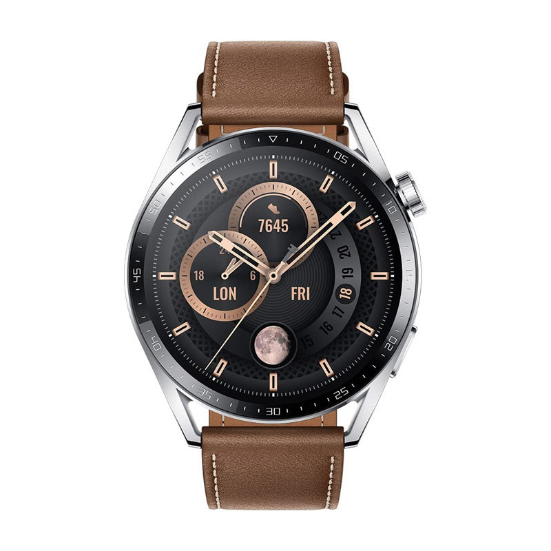 Huawei Watch GT3 46mm Classic with Leather Strap