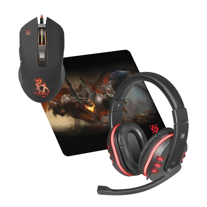 Defender 3-in-1 Gaming Combo Mouse Dragonborn MHP-003