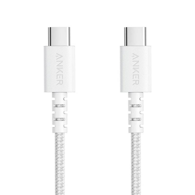 Anker PowerLine Select+ USB C to USB C 1.8M White