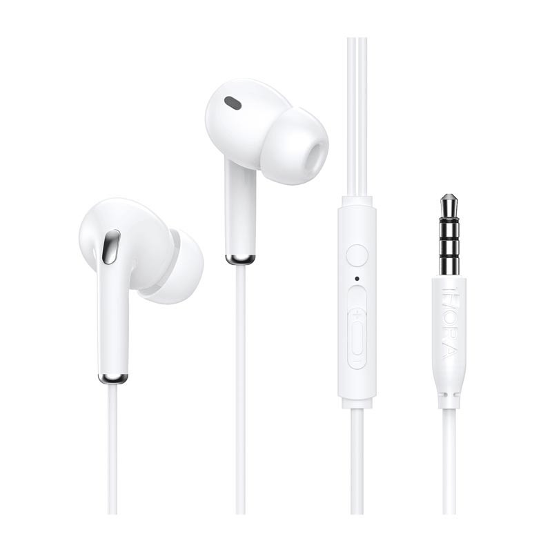 1Hora Wired Earbuds 3.5mm AUT123 (White)