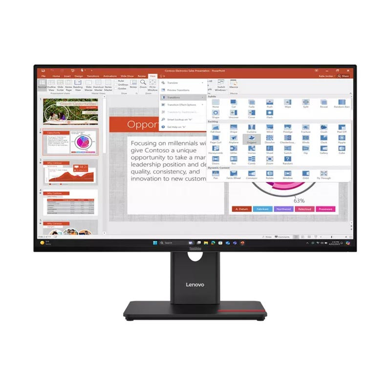Monitor Lenovo ThinkVision T27-40 27 (64A5MAT6EU)
