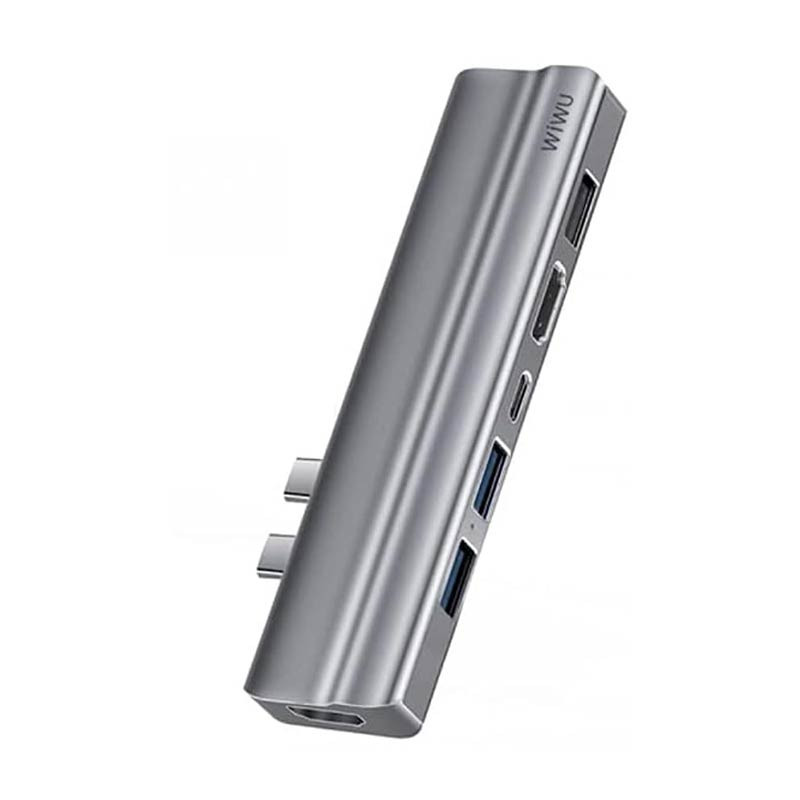 Wiwu 8in1 USB-C Hub T9 (Gray)