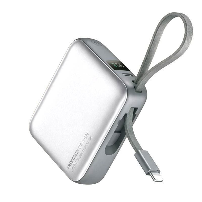 Recci Powerbank RPB-P62 10000mah 22.5w Grey