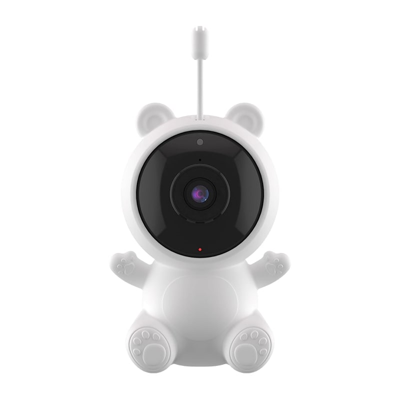 Powerology Wifi Baby Camera Monitor Your Child in Real-Time White